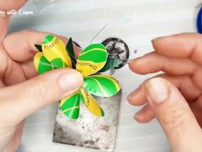 How to Recycle Nespresso Capsules- Easy DIY Craft Coffee Pod Pendant - Recycling Jewelry- Zero waste