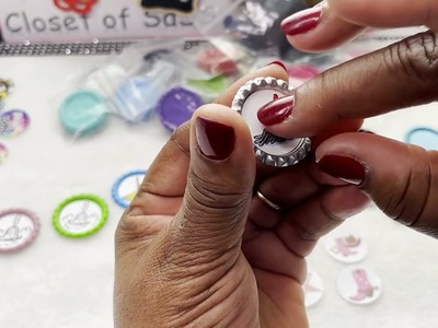 ID Badge Reels.Beginners Friendly.Setting the digital images Info.Ep.2.Bottlecaps.By Closet of SaSS