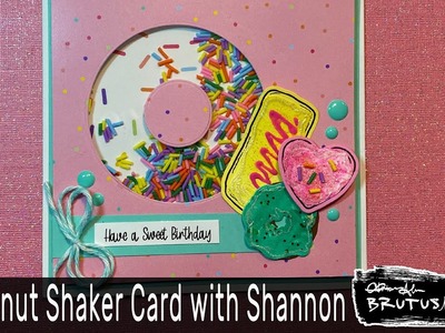 January Inspiration Box-Donut Shaker Card