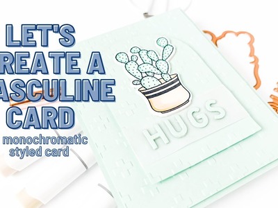 Let's Create a Masculine Card | Simon Hurley New Release