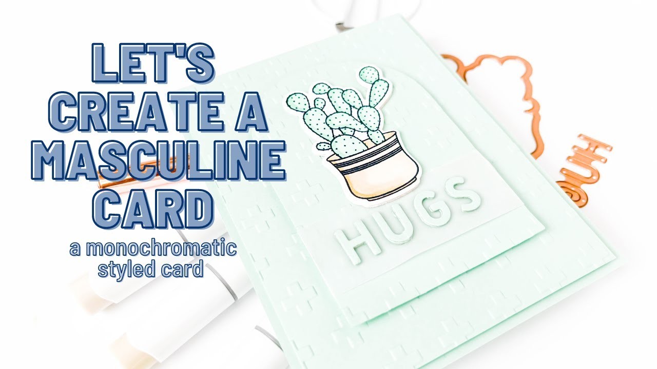 Let's Create a Masculine Card | Simon Hurley New Release