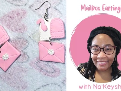 Polymer Clay Mailbox Earrings Design