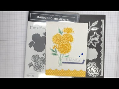 Stampin’ Up! Marigold Moments Thank You Card Tutorial