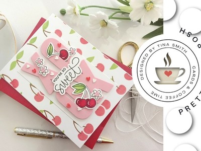 Try It Out Tuesday | Pretty Pink Posh IG Hop | Sweet Cherries Card