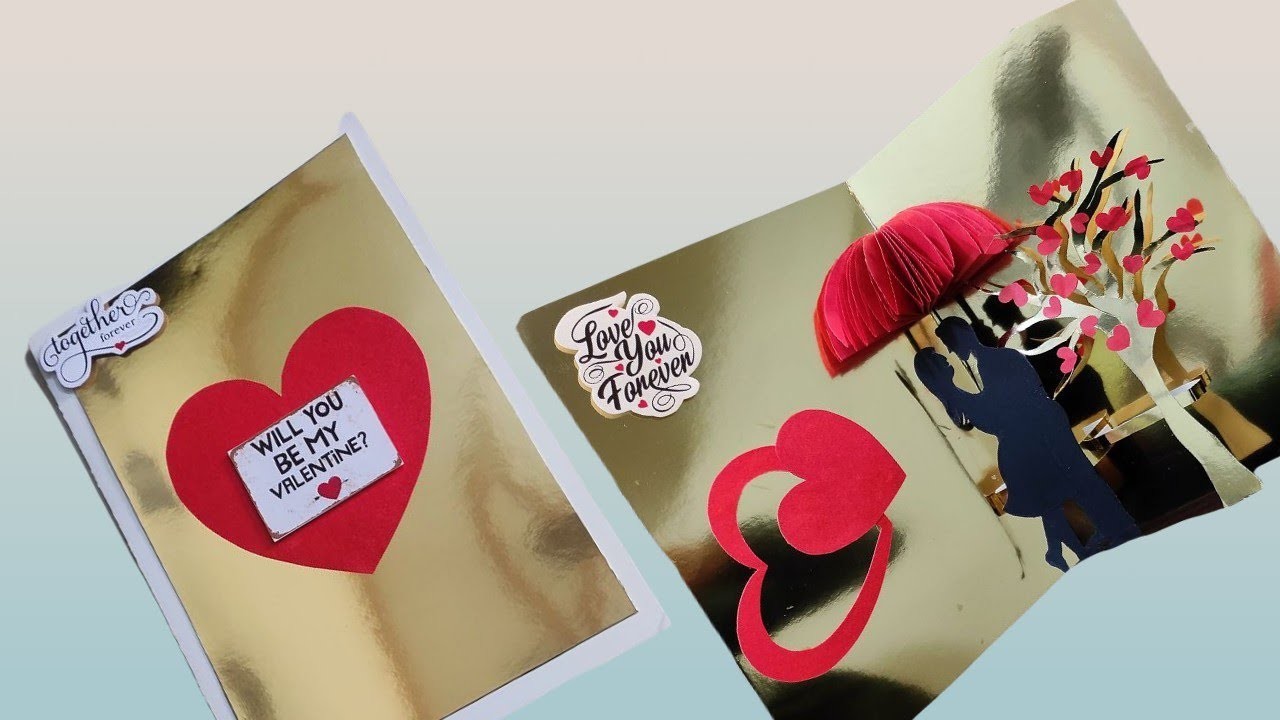 Valentine day gift ideas for boyfriend | cardmaking | diy