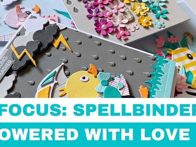 #179 In Focus: Spellbinders Showered with Love Collection by Vicki Papaioannou