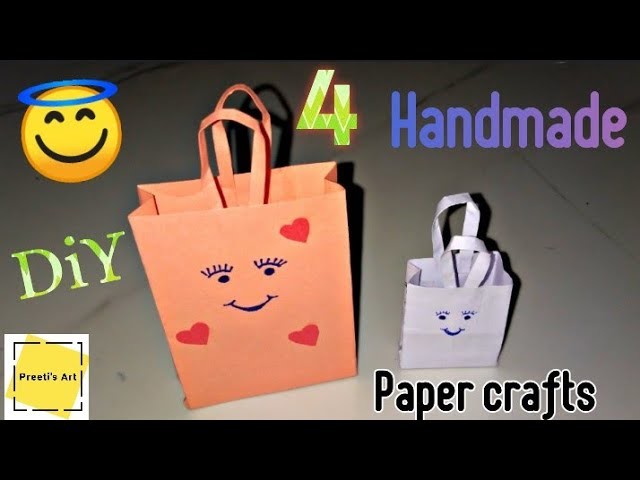 4 Handmade paper crafts | Do it yourself easily