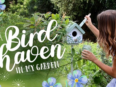 A Cottage Garden Bird Haven ???? DIY with an Aussie Dad