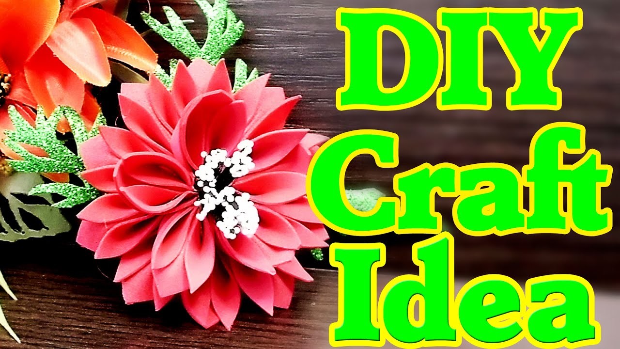 Amazing Foam Sheet Flower Making Ideas | Fun DIY Crafts for Everyone