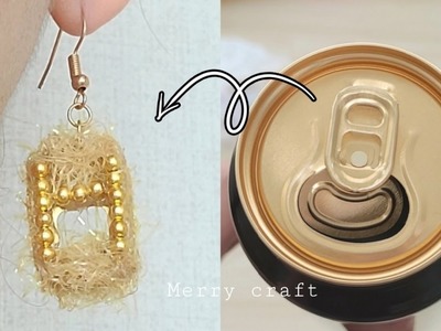Amazing!! Super Easy Earrings making idea using opening ring - DIY Gift craft ideas