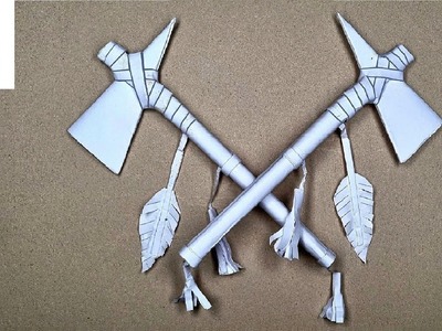 DIY - How to make TOMAHAWK (version 2.0) from A4 paper