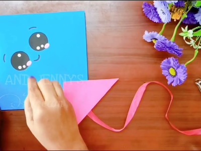 Diy Makar Sankranti 2 cute chocolate card easy idea.Makar Sankrant craft idea.Kite craft.Paper craft