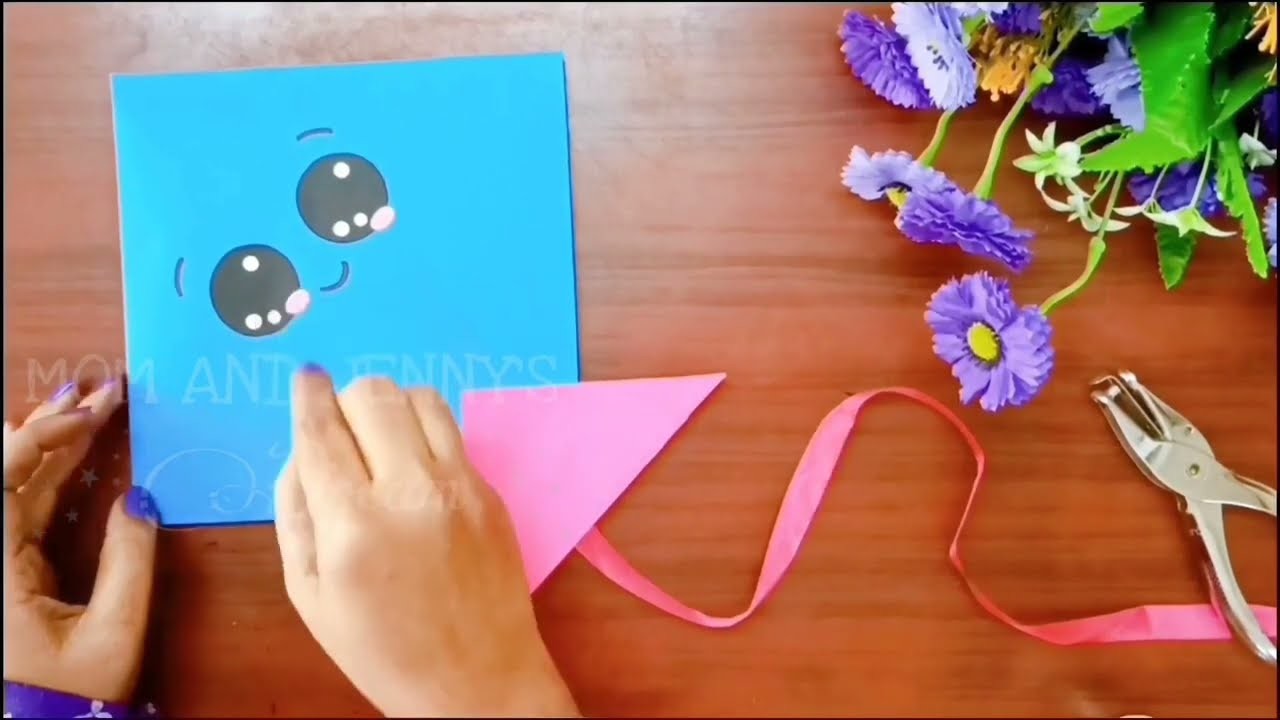 Diy Makar Sankranti 2 cute chocolate card easy idea.Makar Sankrant craft idea.Kite craft.Paper craft