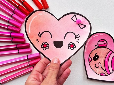 DIY Valentine's Day Craft Ideas | 2 Easy Valentine's Tin Foil Marker Prints