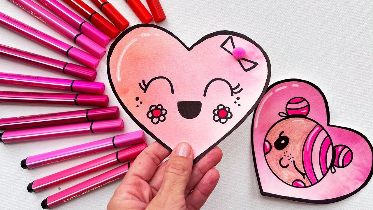 DIY Valentine's Day Craft Ideas | 2 Easy Valentine's Tin Foil Marker Prints