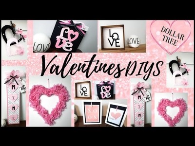 Dollar Tree  ❤ Valentines| super cute DIYS |Check out the tissue paper Heart
