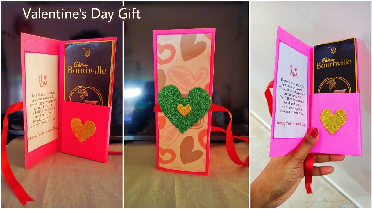 Easy Instant Chocolate Gift for Valentine's Day #valentinesday #lovegiftidea #tubertip #valentines