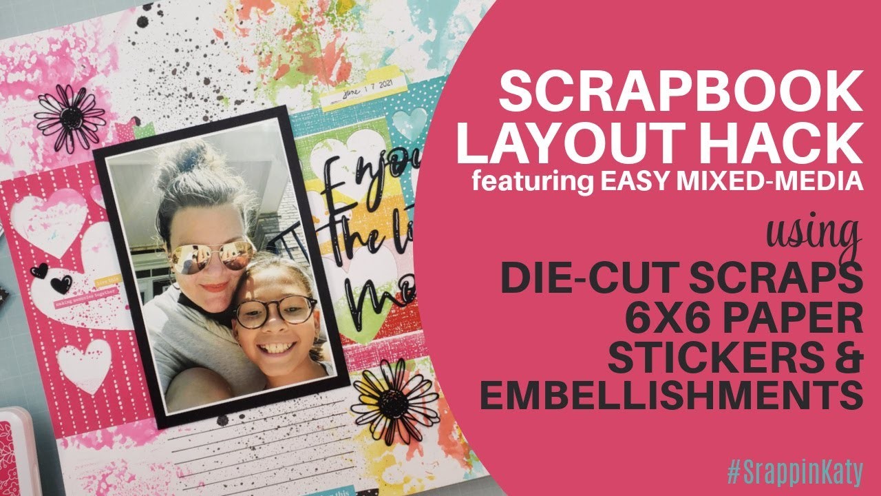 EASY Mixed-Media Layout Hack | Process Video