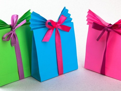 Easy Paper Gift Bag | Beautiful bag for small gifts
