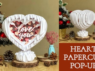 How To Make A Heart Popup Papercut