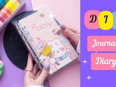 How to make journal diary at home.DIY journal diary. handmade journal diary. journal supplies