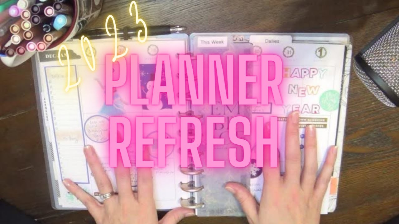 Planner Refresh 2023 | Happy Planner | Frankenplanner | Part 1