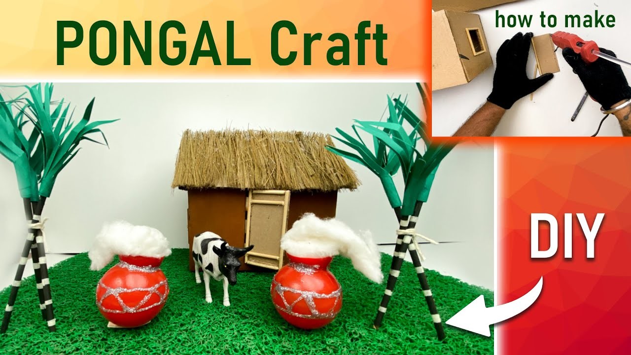 Pongal Craft Easy And Simple Diy Handmade Pongal Craft Idea Xl Diy 9691