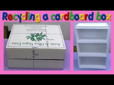 Recycling a Cardboard box diy