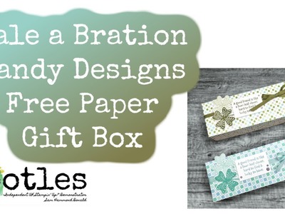 Sale a Bration Dandy Designs Free Paper Gift Box