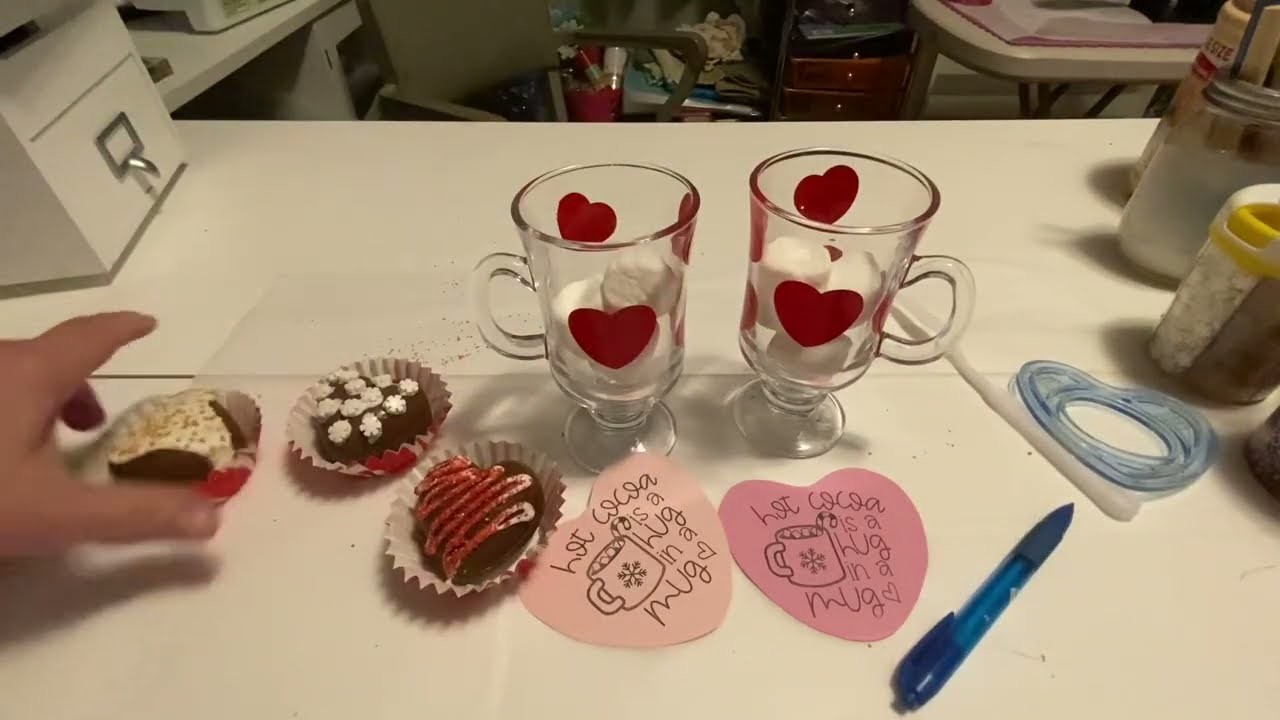 Valentine Hot Chocolate Bombs!