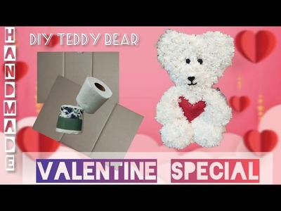 Valentine's Day Gift ideas 2023 | Cute Teddy Bear carft| Handmade Tissue paper Teddy???? #valentinesday