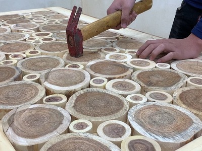 Woodworking Crafts Hands Always Creative Wonderful. Build Outdoor Wooden Table For Garden - DIY