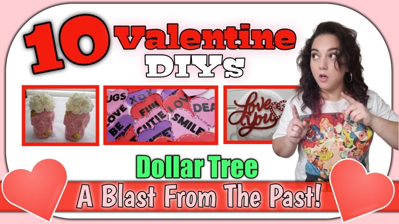 10 Valentine Decor DIYs | Dollar Tree Valentine Decor DIYs | A Blast From the Past