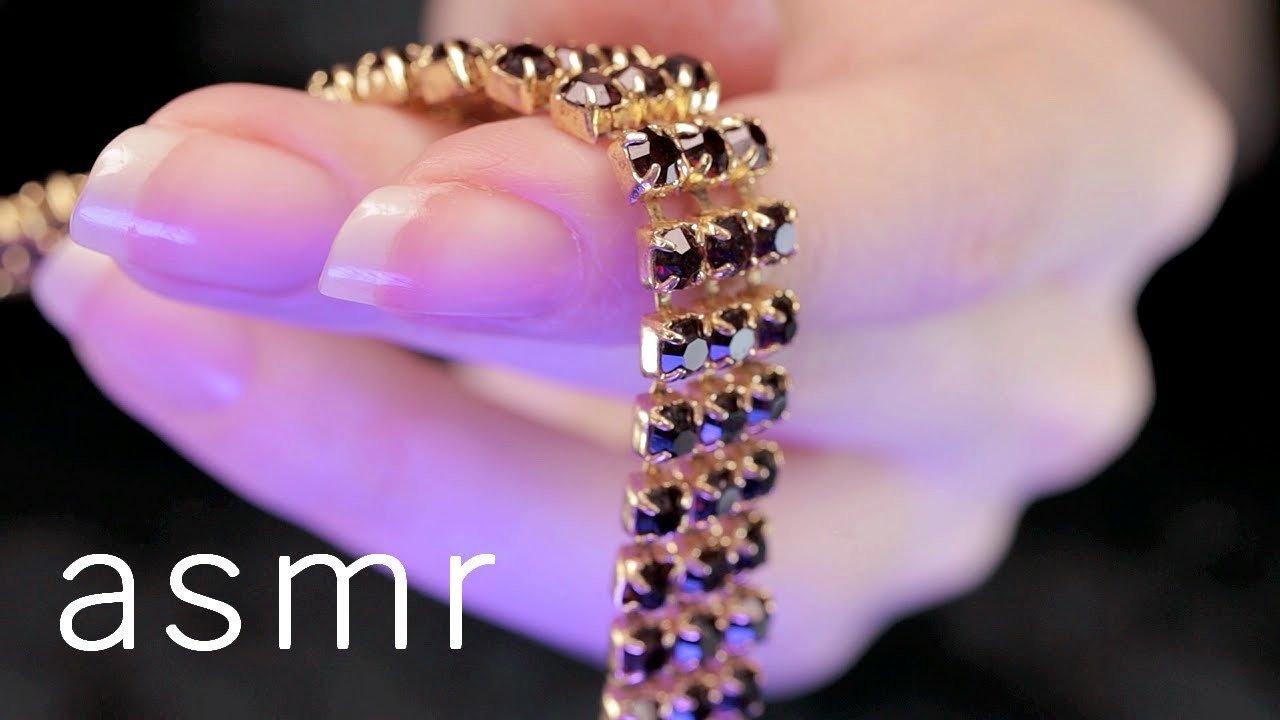 [ASMR] Old Jewellery * Bassy Rubbing, Clinking, Tapping, Rolling Sounds (NO TALKING)