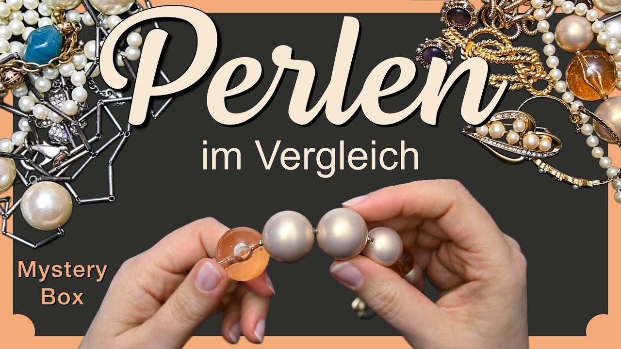 Beliebte Vintage Perlen Schmuck Designer: Richelieu und Carolee Mystery Pakete im Vergleich