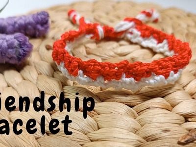 Cara Membuat Gelang dari Benang Cantik |Macrame Friendship Bracelets | Easy Tutorial for Beginner