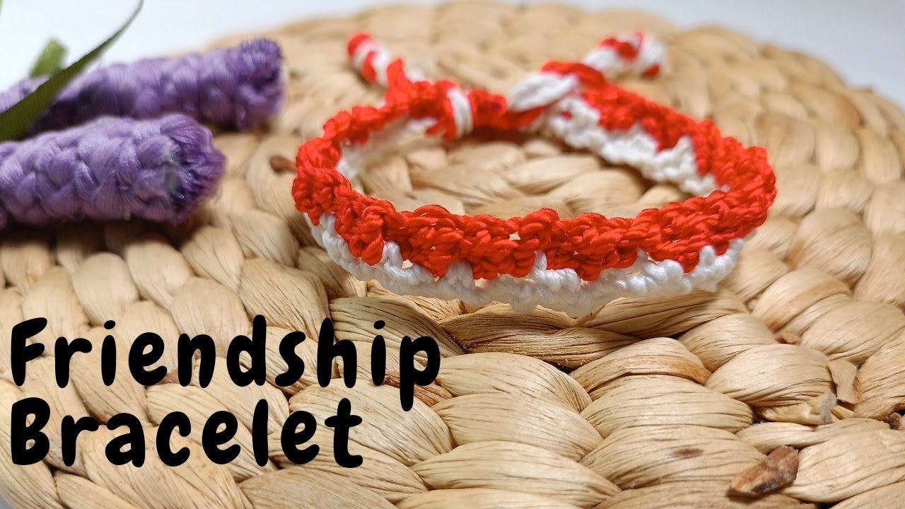 Cara Membuat Gelang dari Benang Cantik |Macrame Friendship Bracelets | Easy Tutorial for Beginner