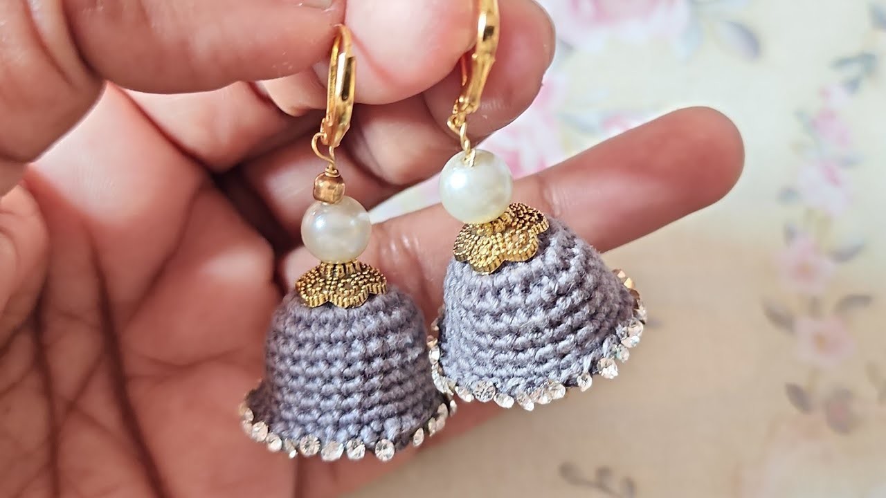 Crochet jhumka tutorial