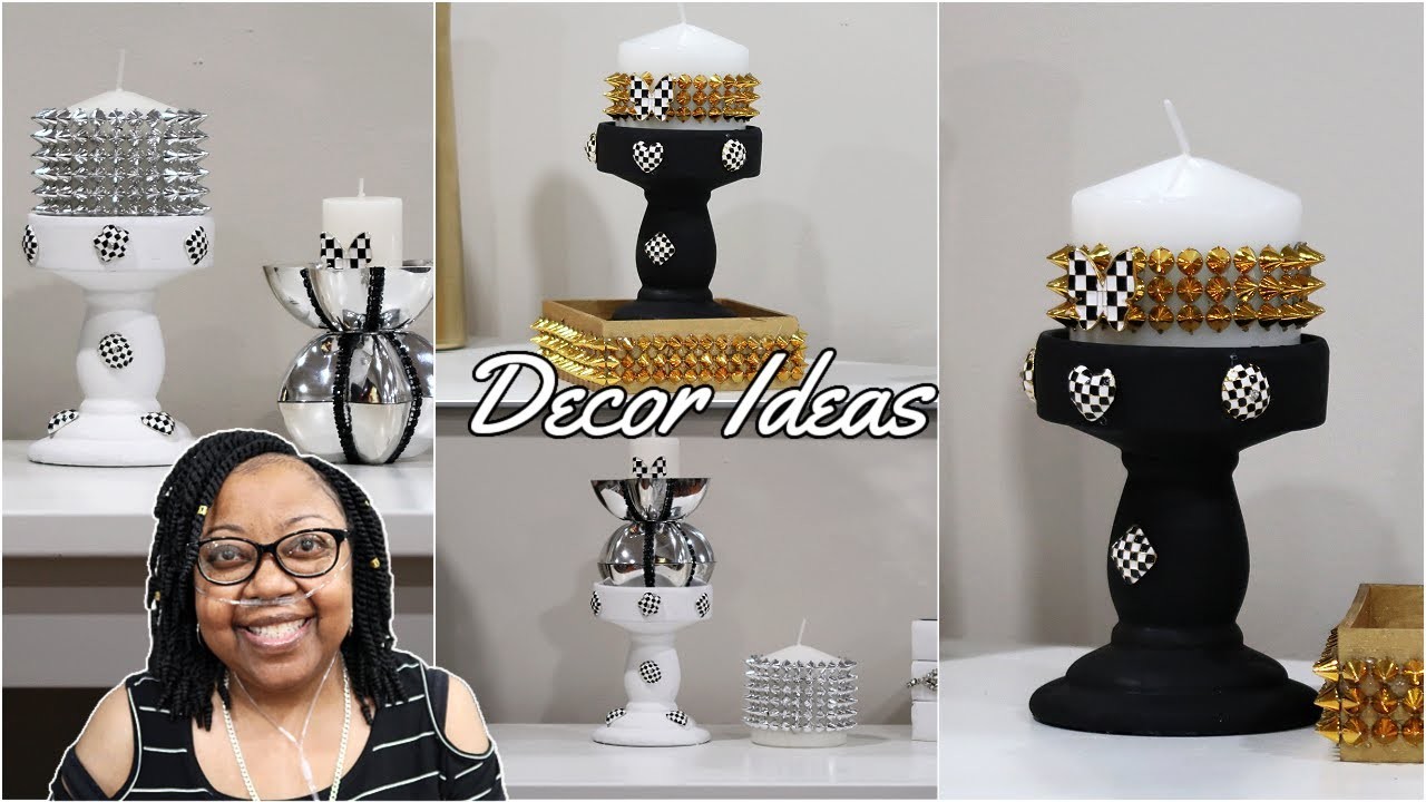 DIY DOLLAR TREE GLAM ACCENT DECOR IDEAS 2023 AND THANK YOU CHIT CHAT | PETALISBLESS DIY