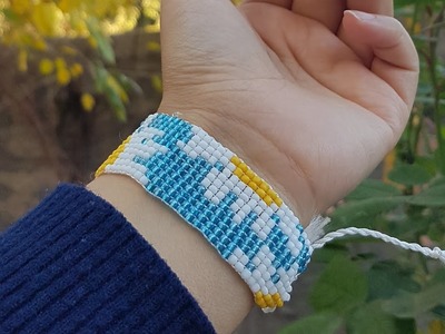 Diy | Loom bracelet tutorial | flower
