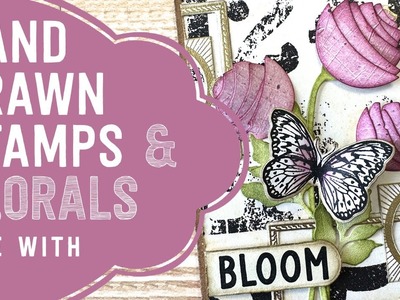 Florals and Hand Drawn Stamps! | LIVE with Els