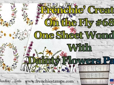 Frenchie Create On The Fly #68 One Sheet Wonder