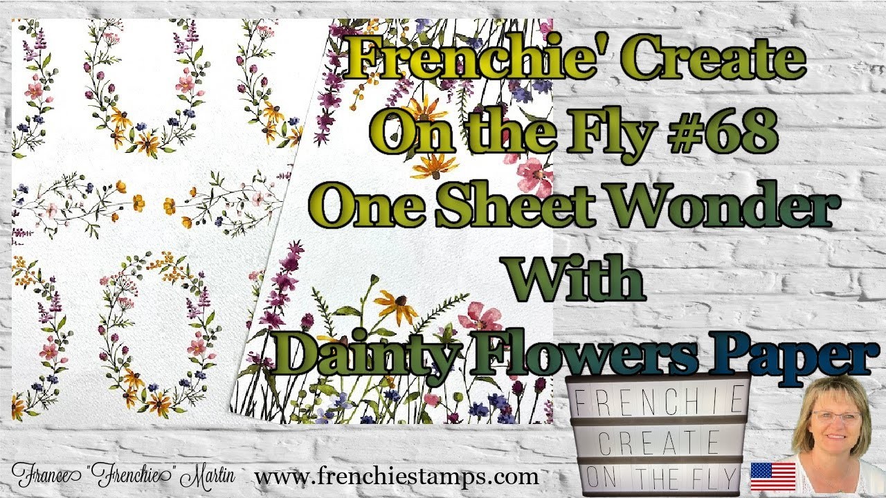 Frenchie Create On The Fly #68 One Sheet Wonder