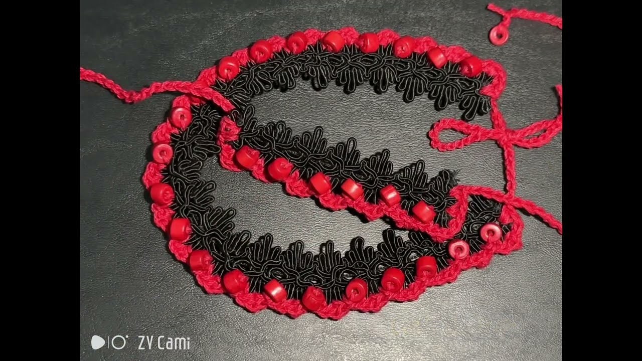 How to Crochet Beaded Choker and Bracelet | Tutorial for Beginners | Nomadic Crochet