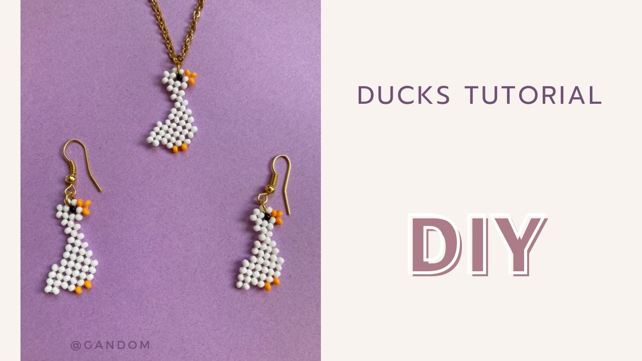 How to make a Duck necklace .