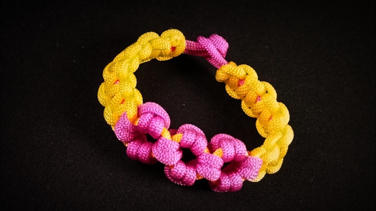 How to make bracelet | macrame bracelet making -3 | #alomgircraft #howtomake #macrame