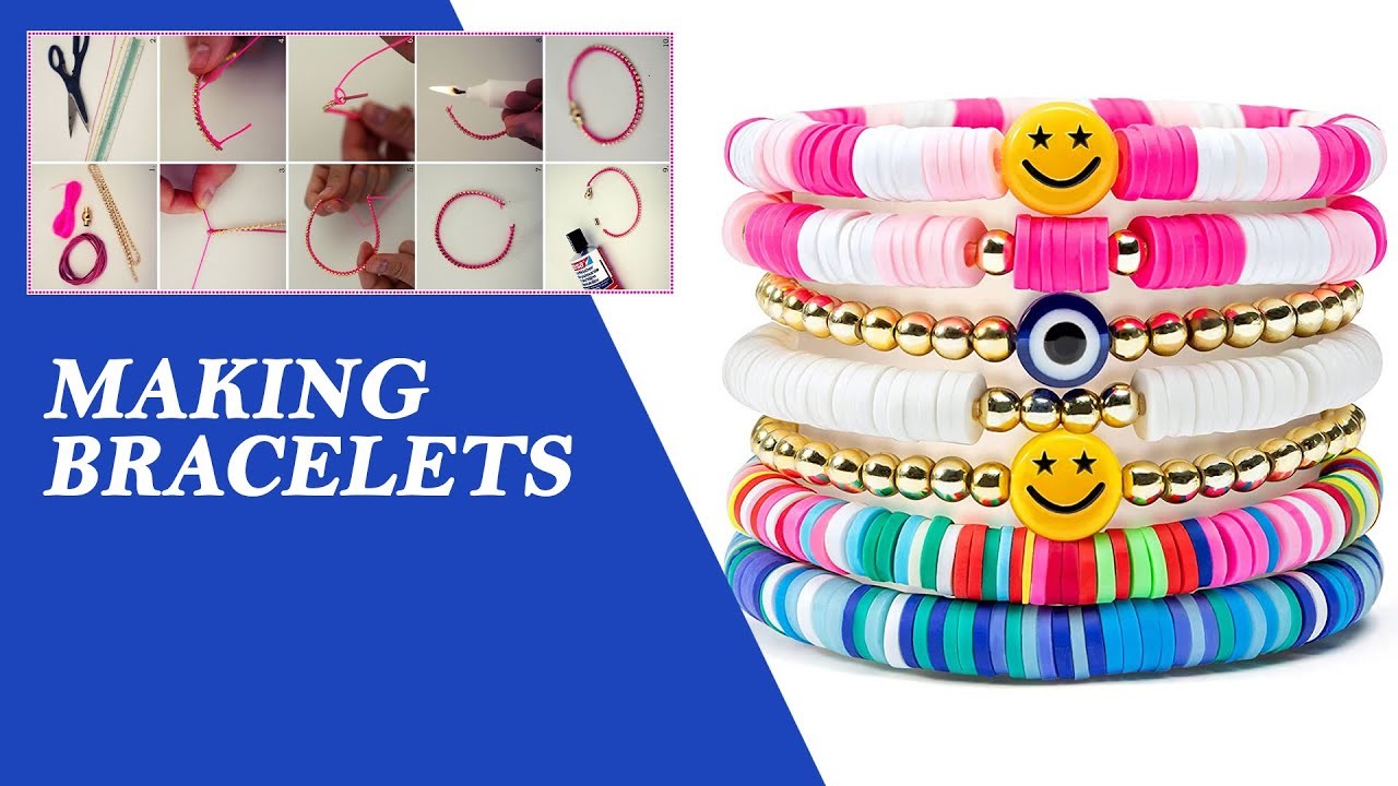 HOW TO MAKE BRACELETS  || THE CHARLES FAMILY #diycrafts #trending