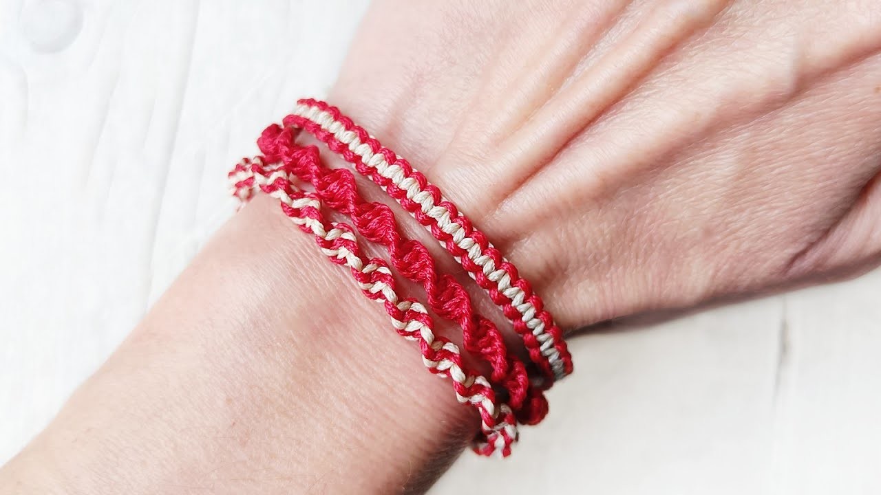 How To Make Macrame Bracelets - DIY Friendship Bracelets - 3 Thread Bracelet Ideas