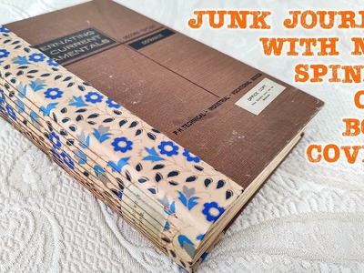 Junk Journal with New Spine & Old Book Covers