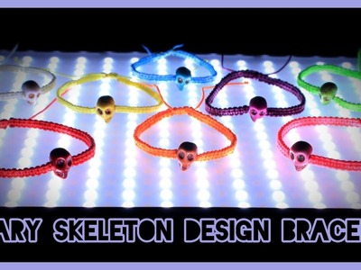 Scary skeleton design bracelet????